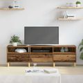 vidaXL TV skrinka 150 x 30 x 45 cm Staré drevo Kompozitné drevo