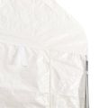 vidaXL Altánok so strechou, biely 13,38x5,88x3,75 m, polyetylén