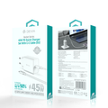 Devia wall charger Rocket PD 45W 1x USB-C white + cable USB-C - USB-C
