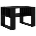 vidaXL Konferenčný stolík Čierny dub 66 x 49,5 x 45 cm