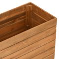 vidaXL Vyvýšený záhon 100x40x72 cm, recyklované tíkové drevo a oceľ