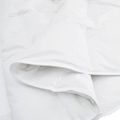 vidaXL Zimný prehoz 135 x 220 cm Zima Perie Biela Priedušná