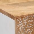 vidaXL Highboard 60x33,5x100 cm Masívne drevo Mango