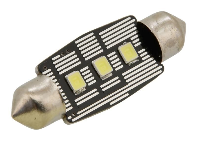 Žiarovka 3 LED SMD 12V suf.11X38 SV8.5 NEW-CAN-BUS biela 2ks