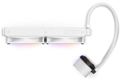 NZXT vodný chladič Kraken 280 RGB / 2x140mm fan / 4-pin PWM / LCD disp. / 6 rokov / biely Vodný chladic, pre CPU, pre Intel i AMD, LCD displej, RGB, 2× 140mm ventilátor, socket 1700, 1200, 115x, AM5, AM4, 4pin PWM, 6 rokov