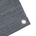 vidaXL Koberec do stanu Modrá a šedá 400 x 200 cm Polyetylén