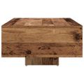 vidaXL Staré drevo 85 x 55 x 31 cm Kompozitné drevo