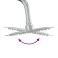 vidaXL Externá sprcha 246 cm Imregnovaná borovica a nehrdzavejúca oceľ