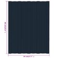 vidaXL Strešný panel 12 ks Antracitová 60 x 45 cm Pozinkovaná oceľ