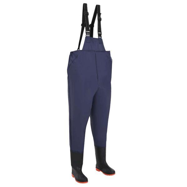 vidaXL Hrubé neoprenové overaly s topánkami PVC potiahnutý polyester