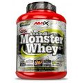 Anabolický Monster Whey - Amix, malina