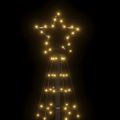 vidaXL LED vianočný stromček s hrotmi 220 LED teplá biela 180 cm