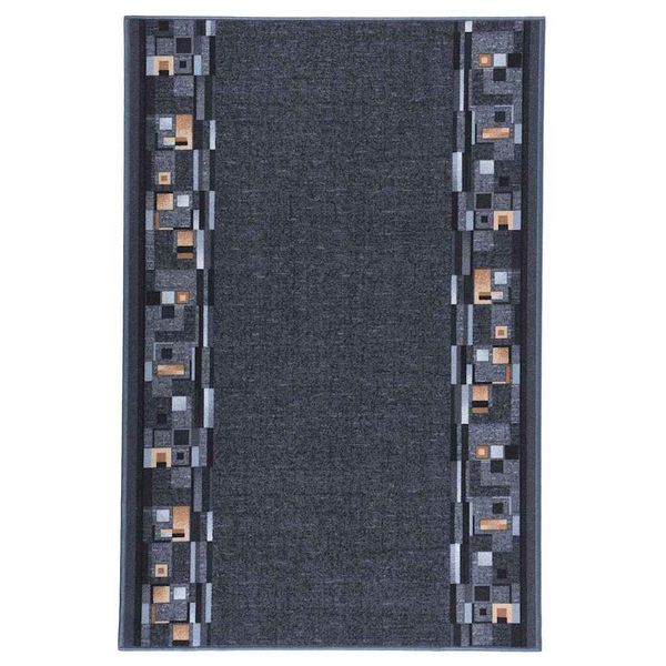 vidaXL Koberec behúň antracitový 100x150 cm protišmykový