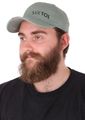 Kšiltovka s LED svetlom B-CAP 25 lm, nabíjacia, USB, univerzálna veľkosť, zelená SIXTOL