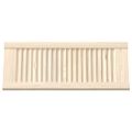vidaXL dvierka skriniek Louvred Design 4 ks 69x29,5 cm masív borovica