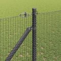 vidaXL Zváraný drôtový plot s hrotmi 50 x 1,2 m Oceľ s PVC povrchom