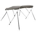 vidaXL Strieška Bimini s 3 oblúkmi a stenami 183x(170-182)x137 cm