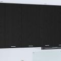 vidaXL Závesná skrinka Čierny dub a biela 50 x 31 x 100 cm