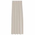 vidaXL Voile záclona 2 ks Piesková 260 x 140 cm Polyester