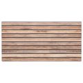 vidaXL Nástenné panely 5 ks 100 x 50 cm Svetlohnedá EPS pena