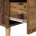 vidaXL Servírovacia skriňa Staré drevo 69,5 x 34 x 90 cm