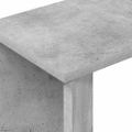 vidaXL Koncový stôl Betónová šedá 35 x 25 x 50 cm Kompozitné drevo
