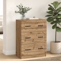vidaXL Zásuvkový kabinet 66 x 34,5 x 87 cm Kompozitné drevo