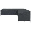 vidaXL Obal na nábytok 300 x 300 x 80 cm 210D Oxford tkanina Tvar L