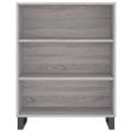 vidaXL Vysoká skrinka sivý dub sonoma 69,5x34x180 cm spracované drevo