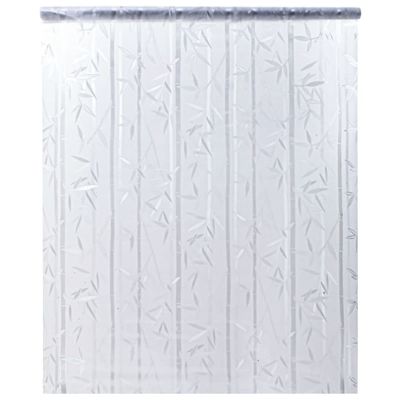 vidaXL Okenná fólia matná bambusový vzor 45x500 cm PVC