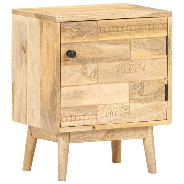 vidaXL Nočný stolík 40x30x50 cm masívne mangovníkové drevo