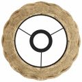 vidaXL Tienidlo na stropnú lampu hnedé Ø20x15 cm prútené