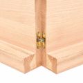 vidaXL Stolová doska 200x60x(2-6) cm neošetrený masív živé hrany