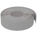 vidaXL Záhradné obruby 4 ks sivé 10 m 15 cm polyetylén