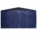 vidaXL Párty stan Modrá 400 x 400 x 266 cm Polyetylén