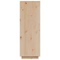 vidaXL Vysoká skrinka 60x40x116,5 cm masívna borovica