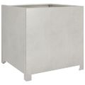 vidaXL Záhradný kvetináč 50x50x50 cm, nehrdzavejúca oceľ