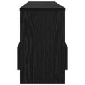 vidaXL Regál na časopisy Čierny dub 102 x 30 x 45 cm