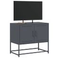 vidaXL TV skrinka antracitová 68,5x39x60,5 cm oceľ