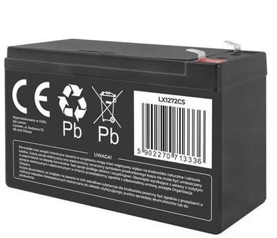 Batéria olovená 12V/7,2Ah LTC LX1270CS gélový akumulátor Baterie olověná 12V / 7,2Ah LTC LX1270CS gelový akumulátor