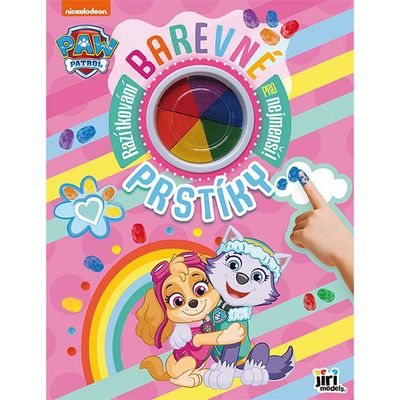 Farebné prstíky Paw Patrol/Labková Patrola ružové
