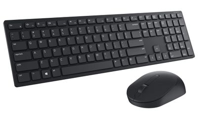DELL KM5221W bezdrátová klávesnica a myš Portugalská/ portugalská Set klávesnice a myši, bezdrátový, portugalské rozloženie, čierna