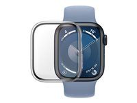 PanzerGlass ochranný kryt Apple Watch 9/8/7 41mm s D3O technológiou - priehľadný rámik