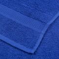 vidaXL Saunové osušky FROGN 10 ks modré 80x200 cm 360 g/m²
