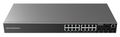 Grandstream GWN7802P L2+ Manažovaný sieťový PoE prepínač 16 portov / 4 SFP