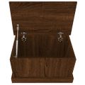 vidaXL Úložný box hnedý dub 50x30x28 cm spracované drevo