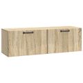 vidaXL Nástenná TV skrinka Dub sonoma 98 x 31 x 30 cm Kompozitné drevo