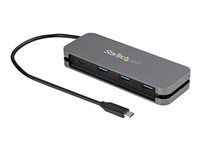 3x USB-A/1xUSB-C - 5Gbps USB 3.0 Type-C Hub (3.2 Gen 1) - napájaný zbernicou - 11,2" kábel s organizáciou káblov (HB30CM3A1CB) - Rozbočovač - 3 x USB 3.2 Gen 1 + 1 x USB-C 3.2 Gen 1 - desktop
