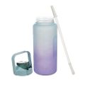 Motivačná fľaša na vodu 2000 ml, modrofialová Trizand 24496 Motivační láhev na vodu 2000 ml, modrofialová Trizand 24496