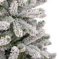 vidaXL Umelý Sklápací Vianočný Stromček 300 LED Zelená a biela 300 cm